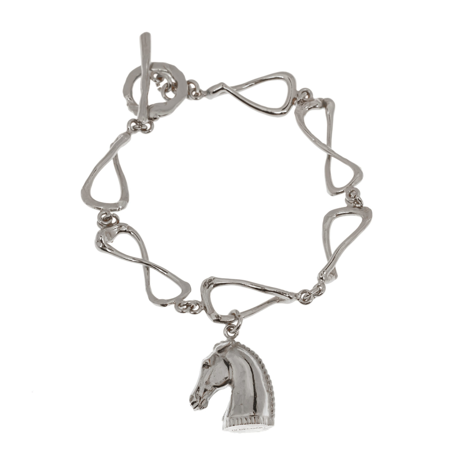 BR 606 AG SMALL HORSE BRACELET 10DECOART AW21