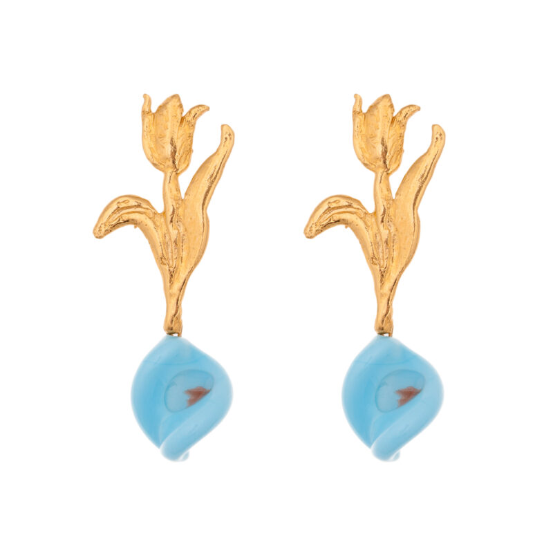 blue tulip earrings 10 decoart