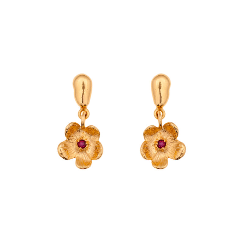10decoart flower earrings