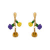 smiley face earrings