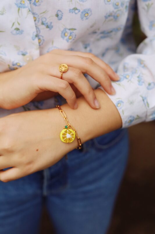 Pearl and Raspberry Bracelet – 10 DECOART