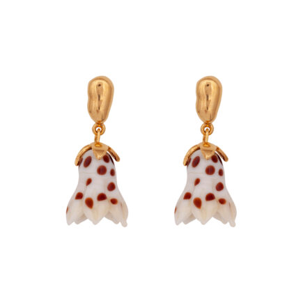 tiger lily earrings