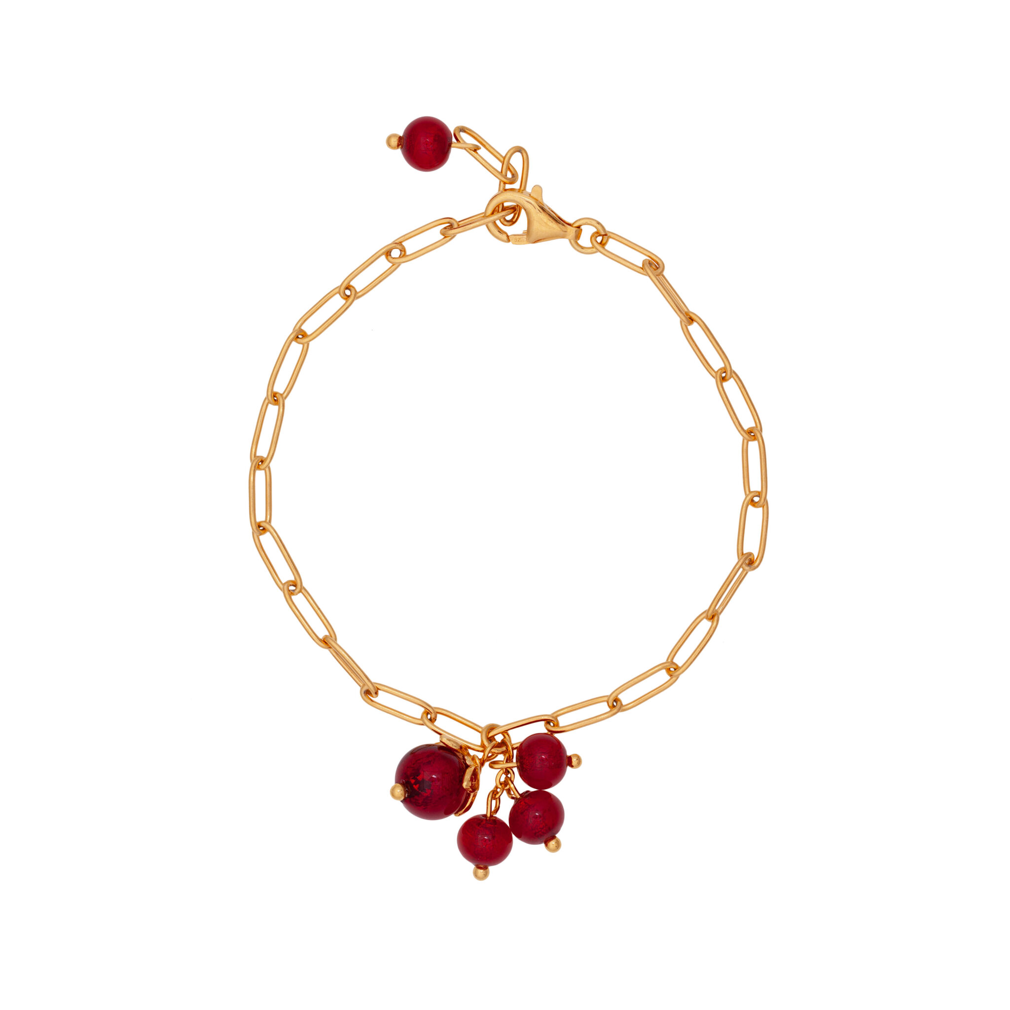 Pearl and Raspberry Bracelet – 10 DECOART