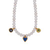 pearls and hearts necklace