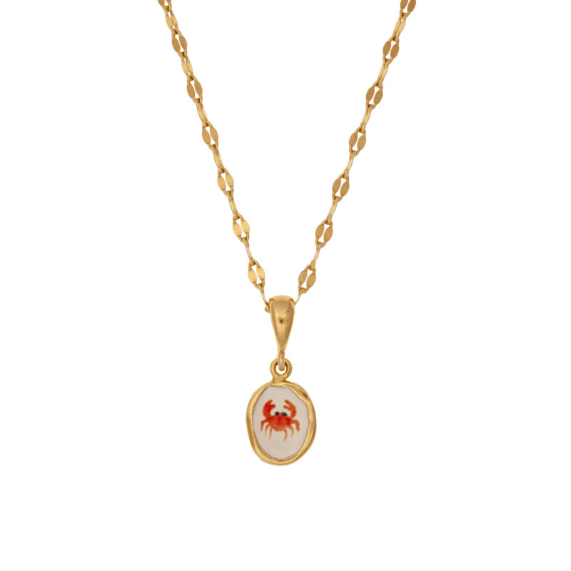 crab pendant