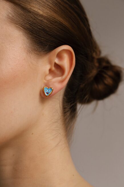 happy hearts earrings