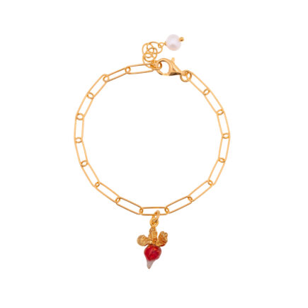 chain bracelet with radish